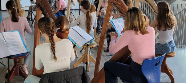 Har-Veeh-Ensemble beim Tag der offenen Tür in der Gemeinschaftsschule „Schule am Favorite-Park“